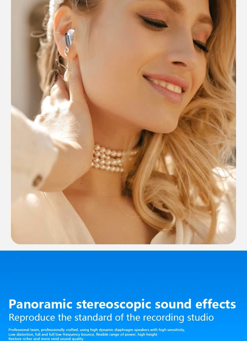 S60 Ultra-Long Life  In-Ear E-Sports Gaming Headset  Wireless for Bluetooth 5.4 Earphones