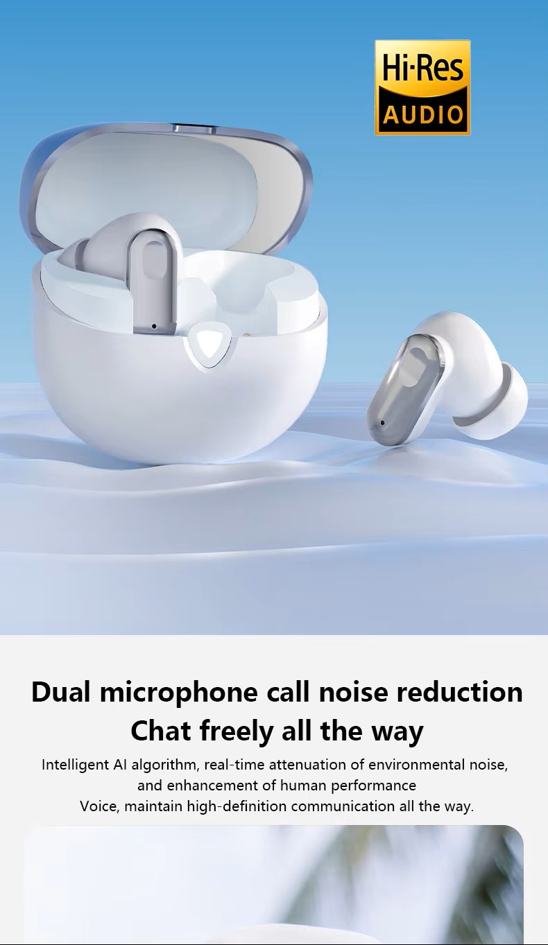 S60 Ultra-Long Life  In-Ear E-Sports Gaming Headset  Wireless for Bluetooth 5.4 Earphones