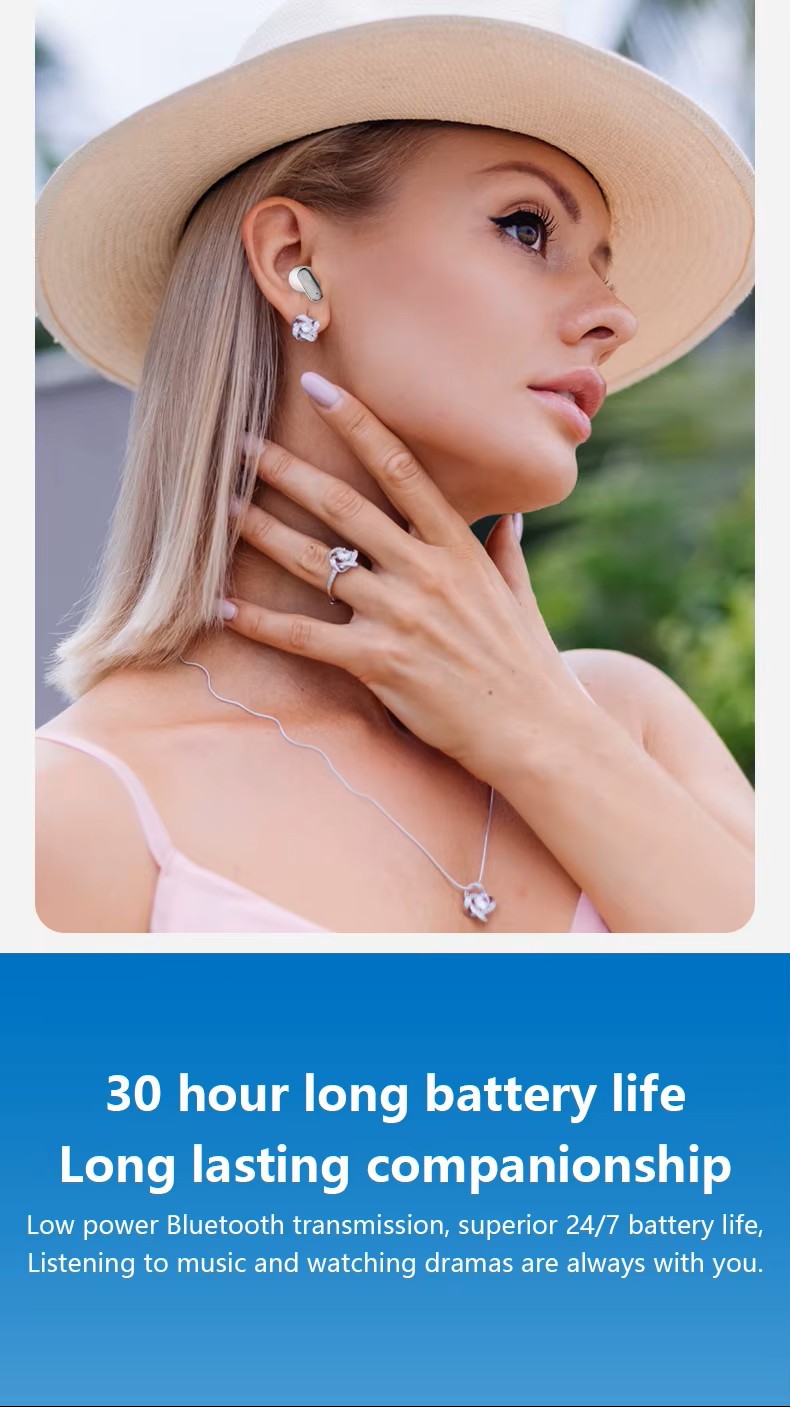 S60 Ultra-Long Life  In-Ear E-Sports Gaming Headset  Wireless for Bluetooth 5.4 Earphones