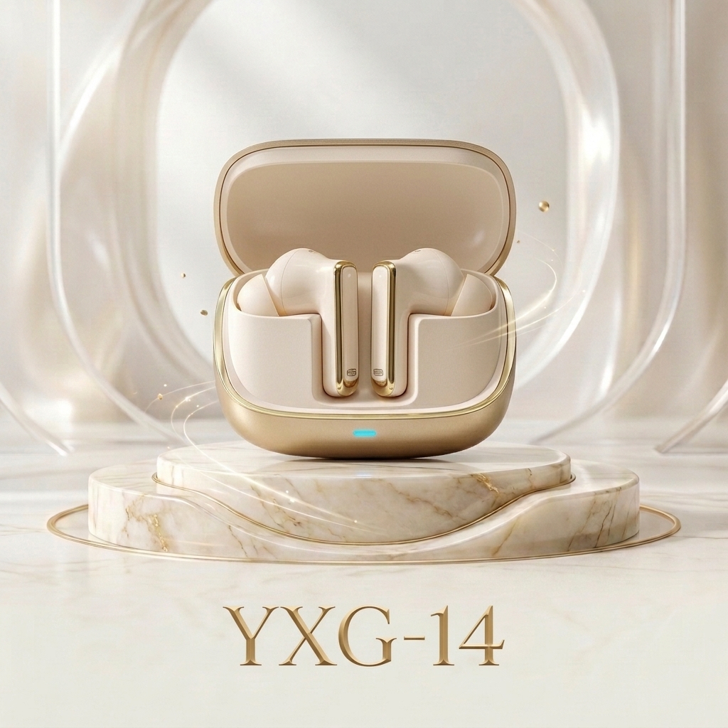 🔊 YXG-14 TWS Earbuds – Powerful Deep Bass Wireless Earbuds with Bluetooth 6.0, Clear Calls, Sweatproof Design, Long Battery Life